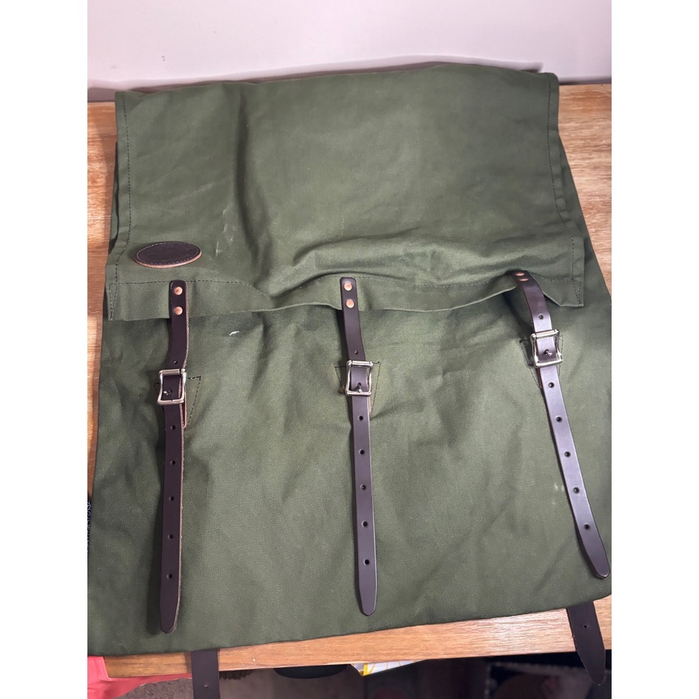 Duluth Pack No 60 Pack Sack Olive Green Canvas Portage Pack